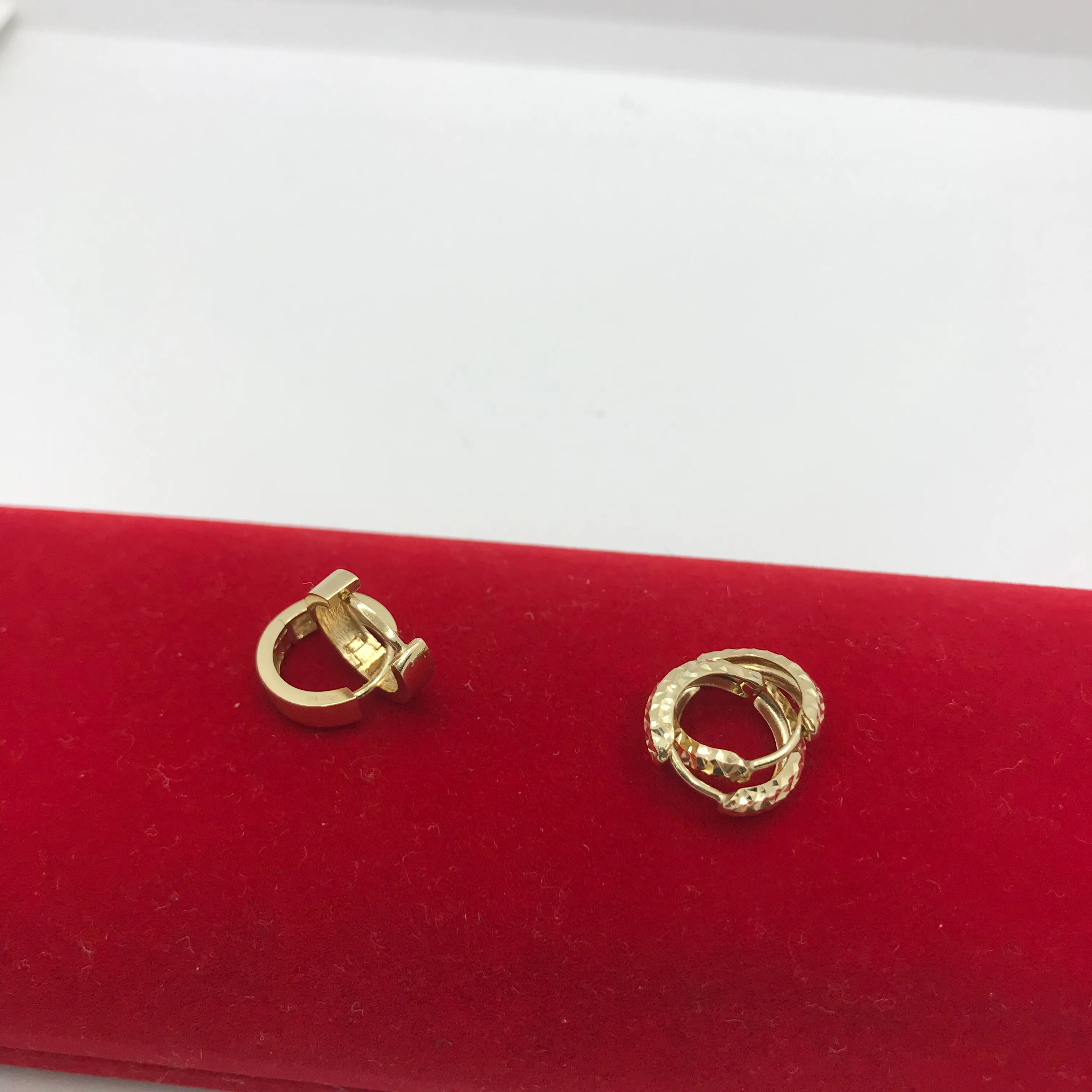 10k Gold Hoop Earrings