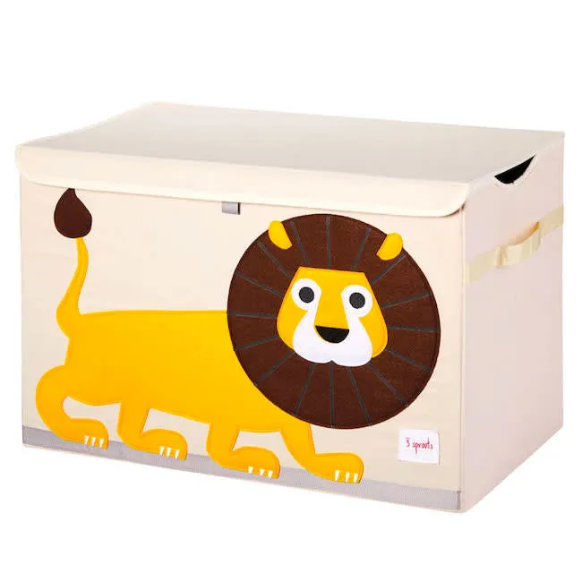 3 Sprouts Lion Toy Chest