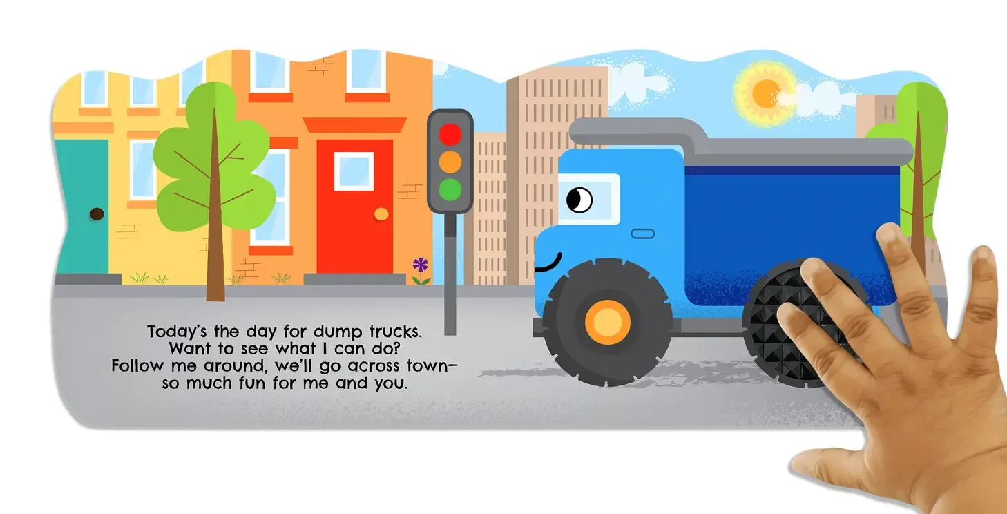 Dump Truck Board Book