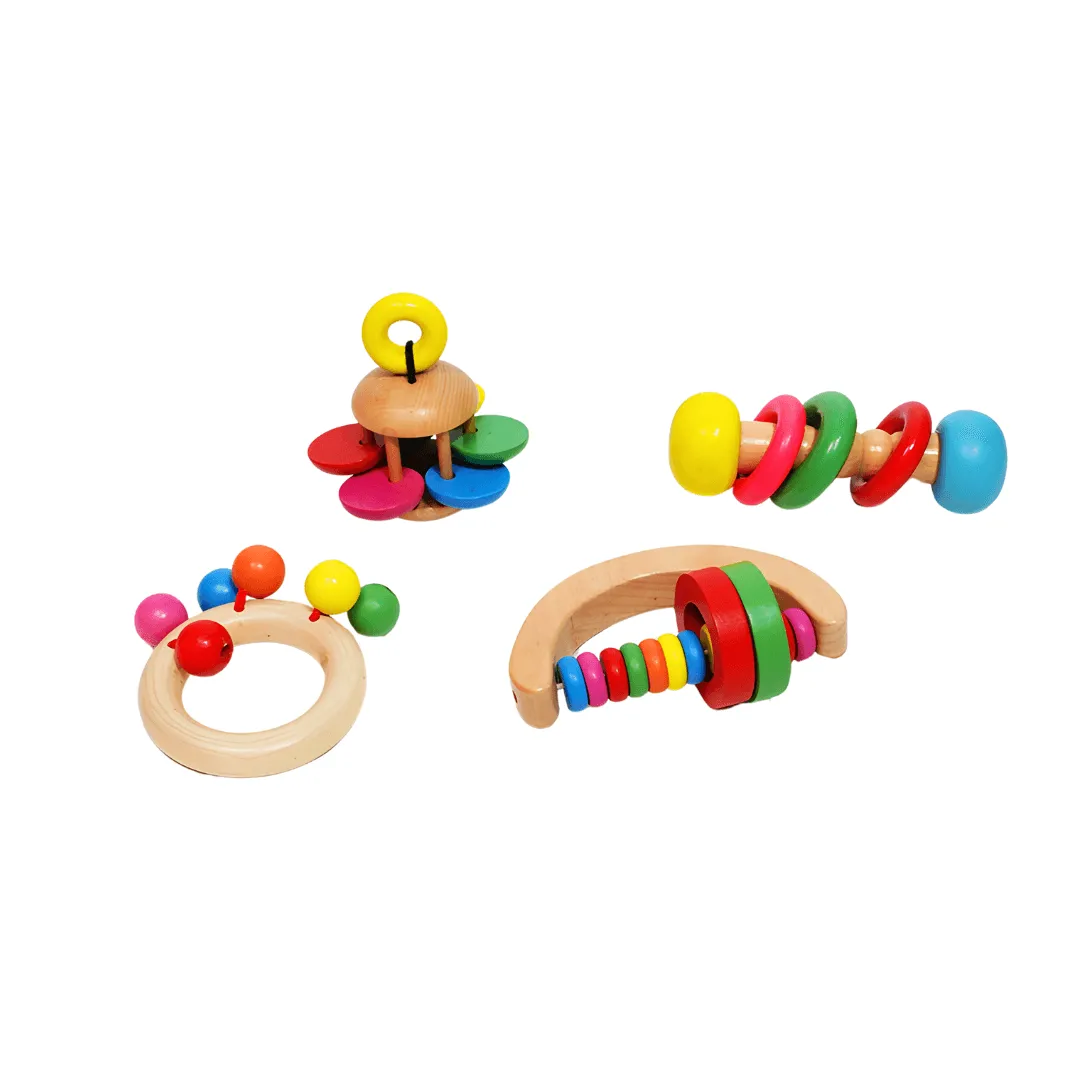 4 Random Rattles for Babies