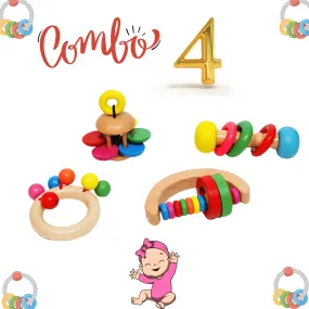 4 Random Rattles for Babies