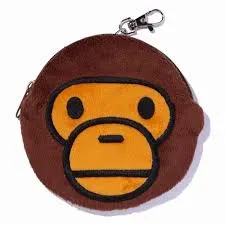 A BATHING APE KIDS BAPE MILO FACE CARD CASE