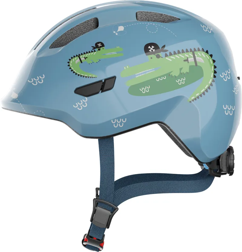 ABUS Smiley 3.0 Kids Leisure Helmet In Croco Blue