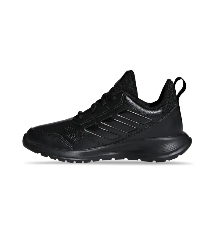 adidas altarun Kids Running Shoes in Core Black and Solid Grey