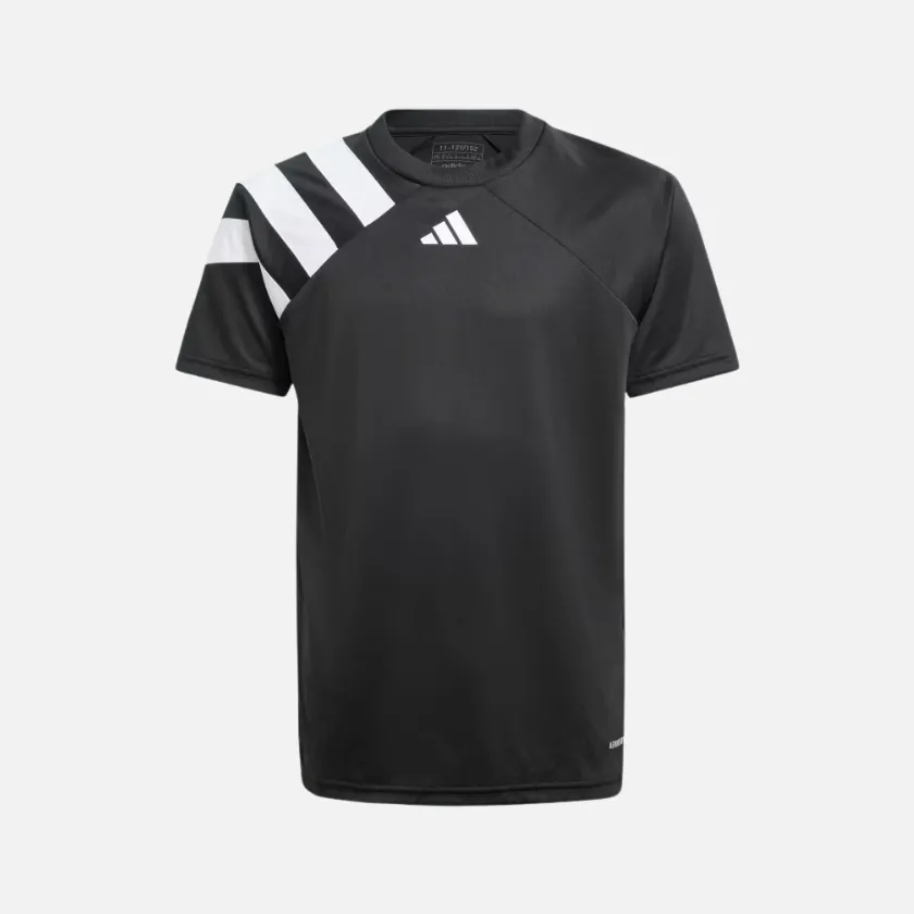 Adidas Fortore 23 Black/White Kids Football Shirt