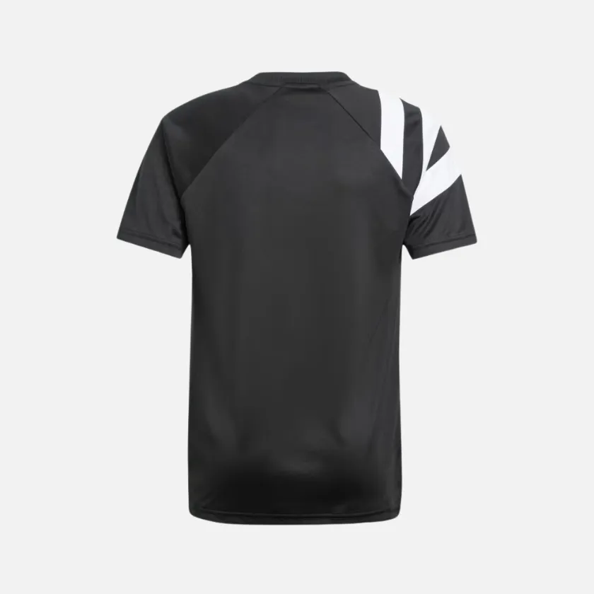 Adidas Fortore 23 Black/White Kids Football Shirt