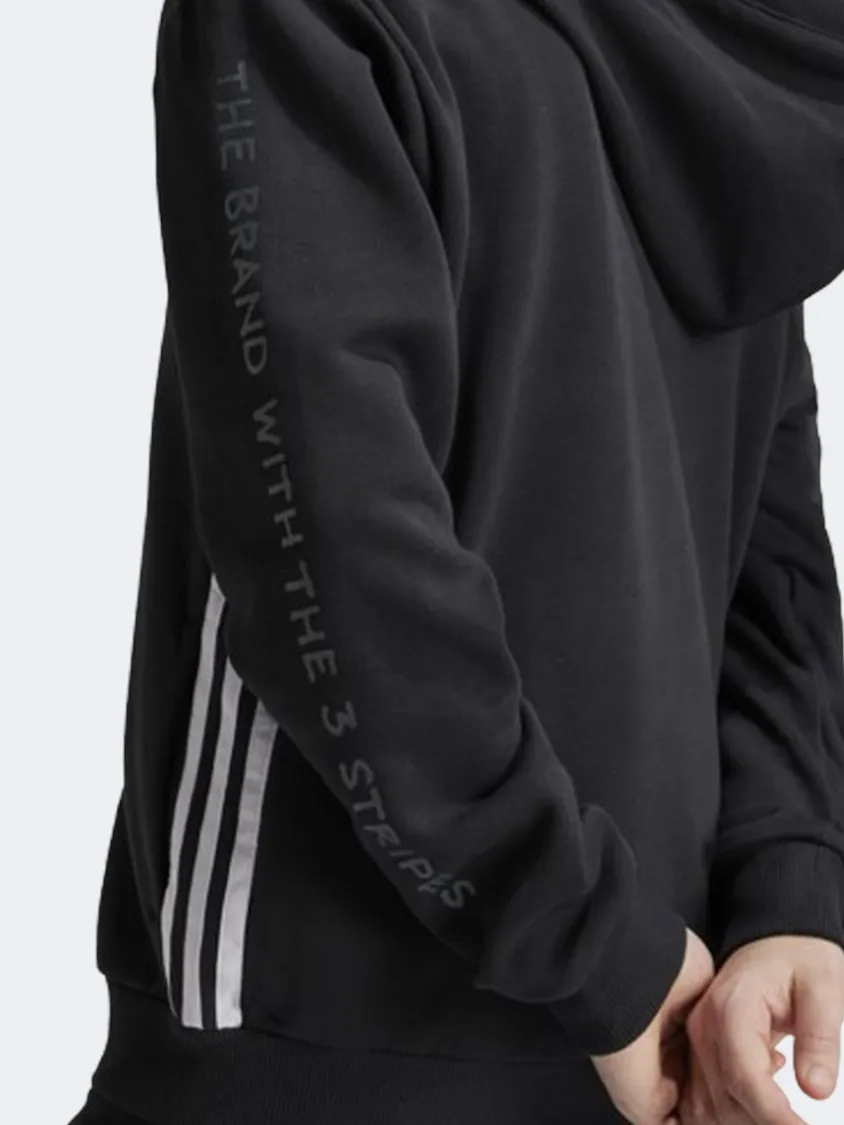 Adidas Jam Kids-Unisex Sportswear Hoody Black/White