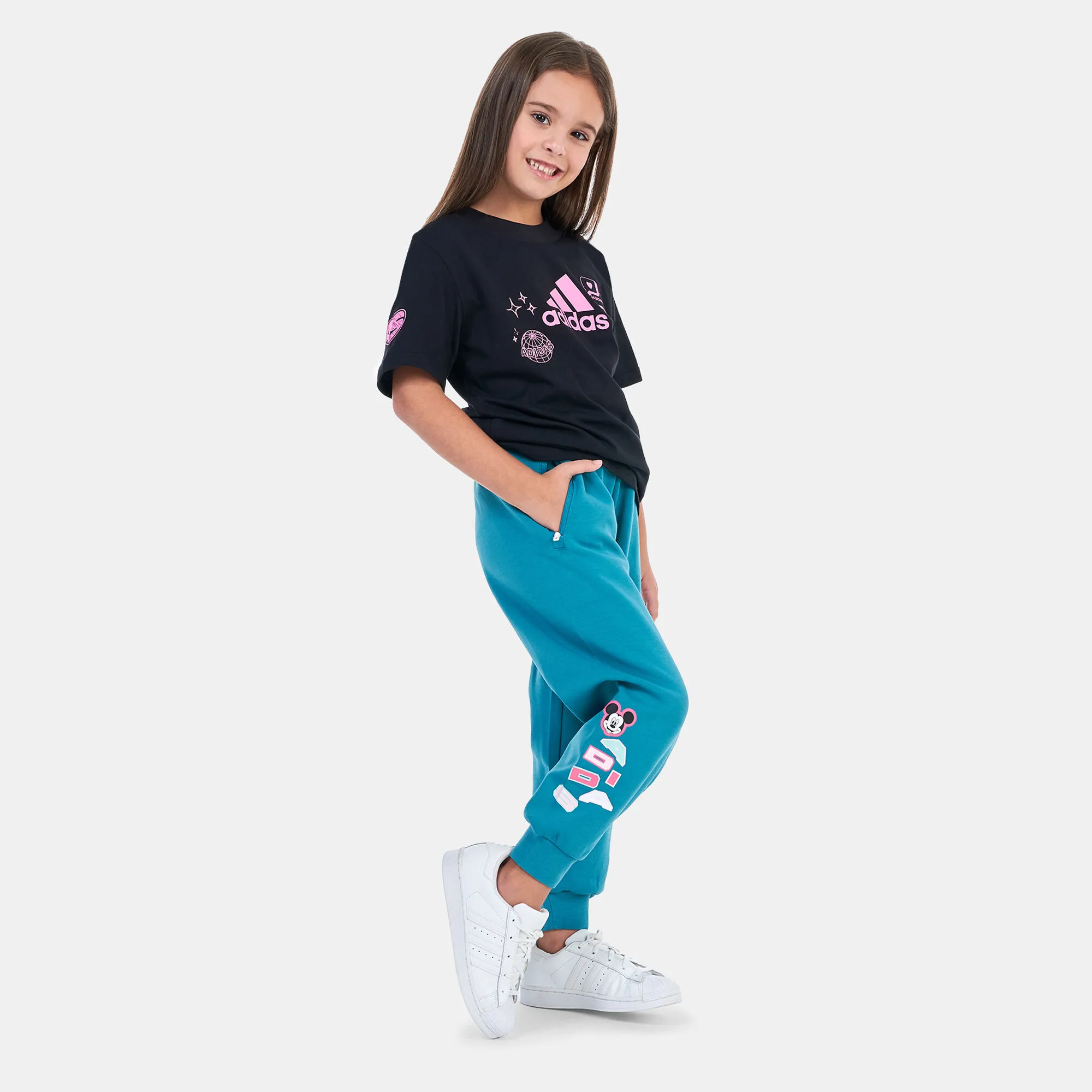 adidas Kids' x Mickey Mouse Pants (Babies and Younger Kids)