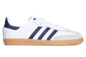 Adidas Samba OG C (Kids) - FTWR White/Night Indigo/Gum