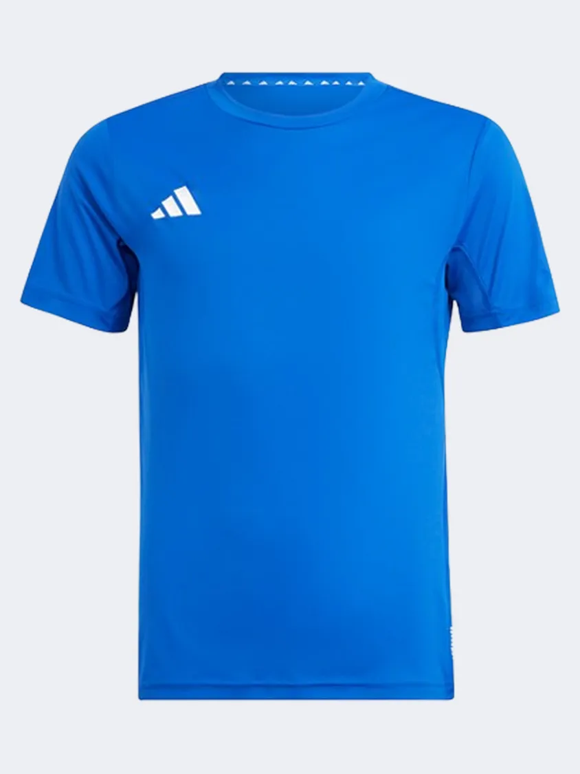 Adidas Team Kids-Boys Sportswear T-Shirt Royal Blue/White