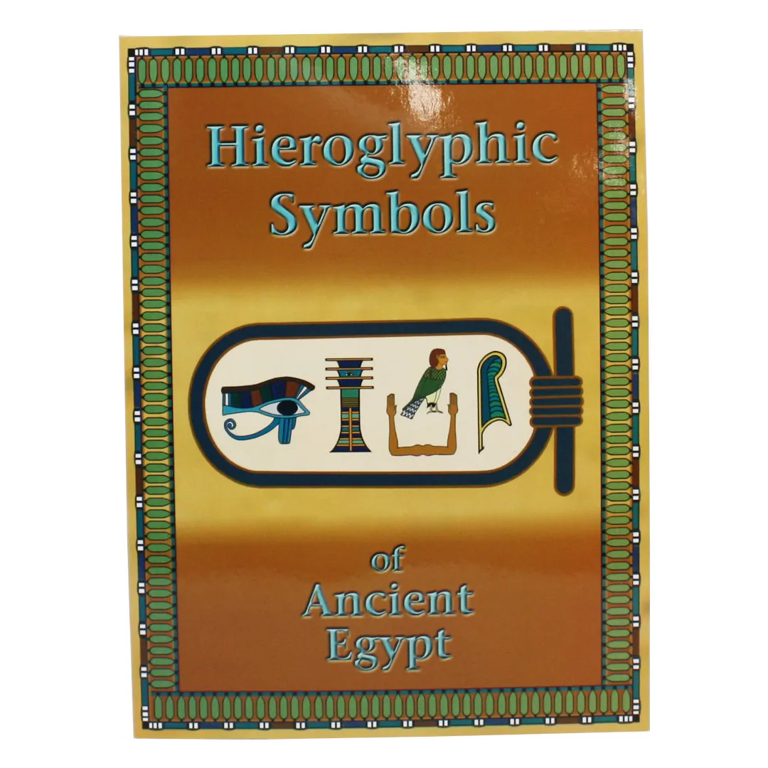 Ancient Egypt Hieroglyphic Symbols Foldout