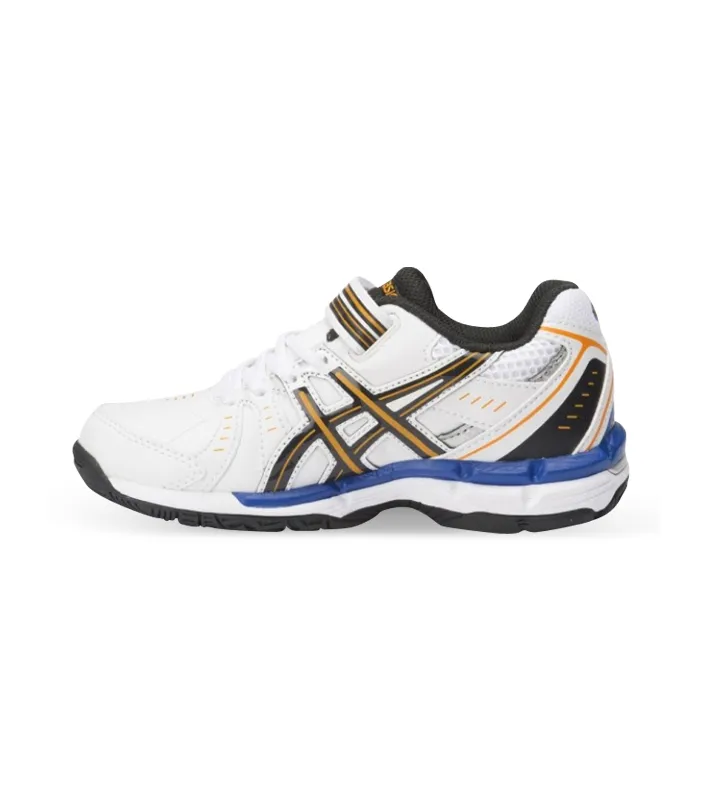 sneakers asics gel 520tr leather kids white highway royal