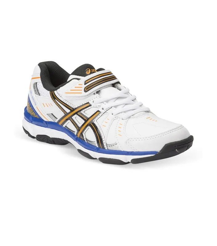 sneakers asics gel 520tr leather kids white highway royal