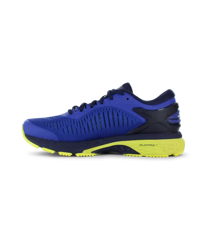 Kids Blue Asics Gel-Kayano 25 GS with Lemon Spark