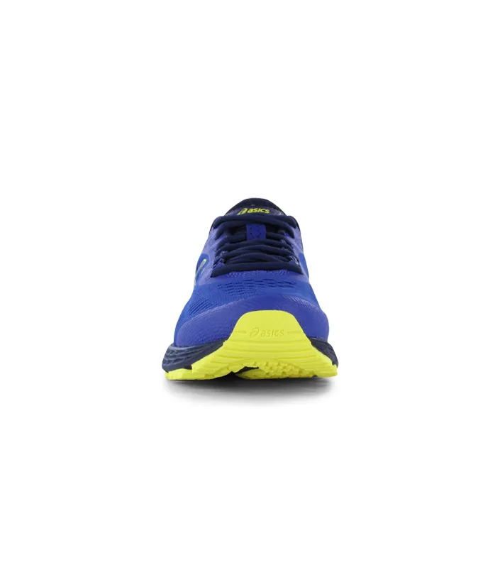 Kids Blue Asics Gel-Kayano 25 GS with Lemon Spark