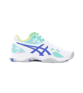 Asics Gel-Netburner 18 Kids GS White Blue