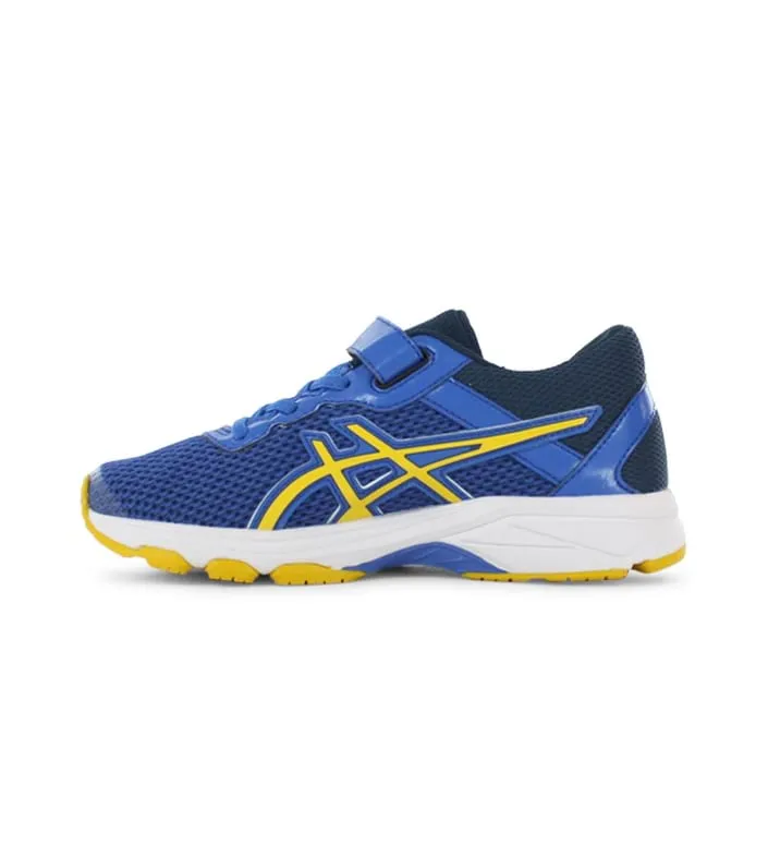 Asics GT-1000 6 Kids PS Shoes in Victoria Blue Yellow