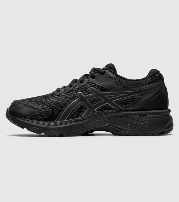 Kids Black and Gunmetal Asics GT-2000 8 (GS)