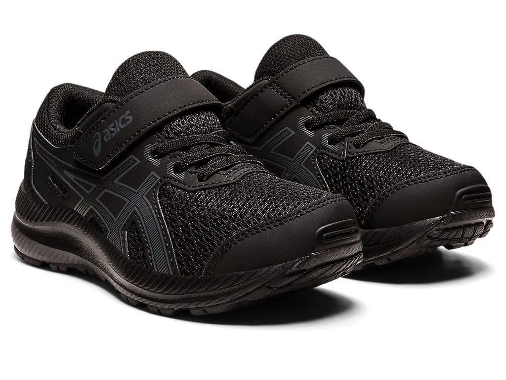 Black ASICS Kids Running Shoes