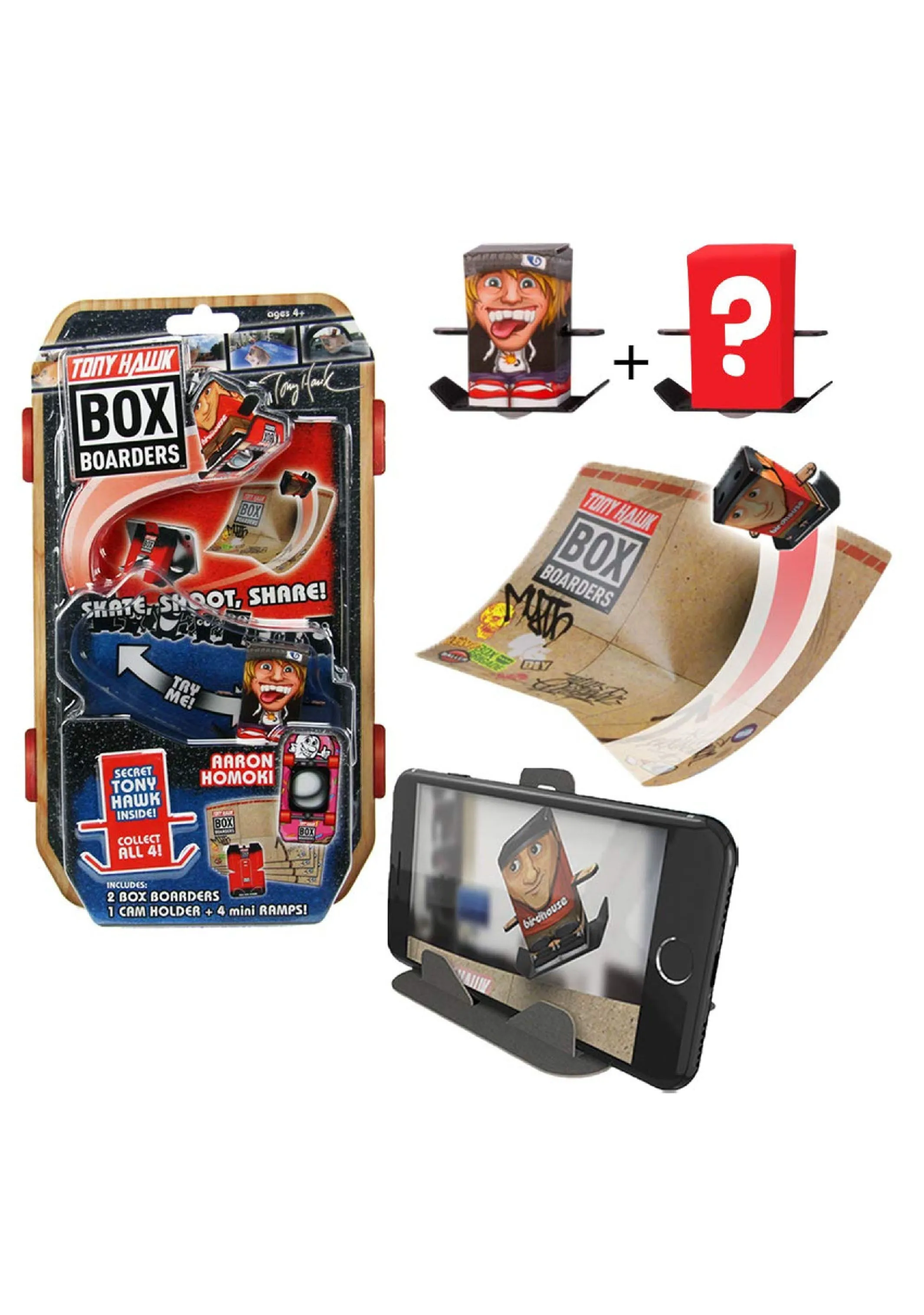 Box Boarders Action Packs Assorted by Tony Hawk