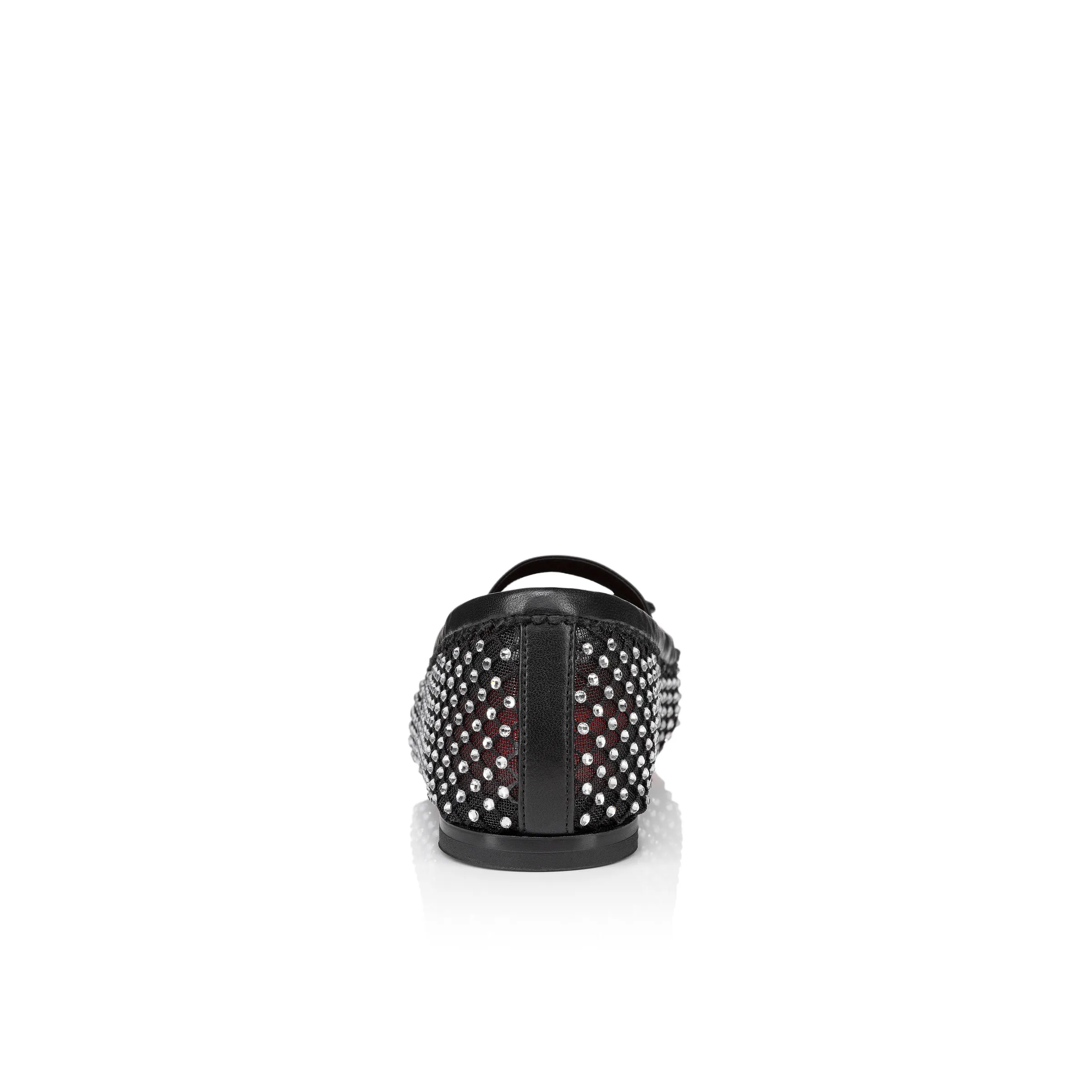 Baballet Strass Ballerinas - Mesh and strass - Black - Kids