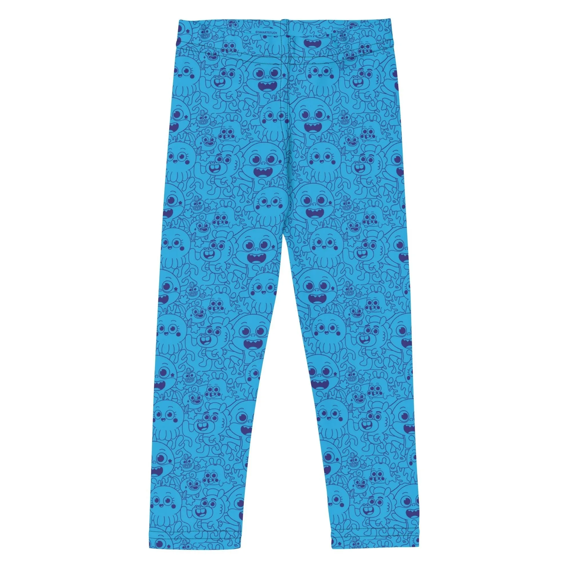 Baby Shark's Big Show Blue Kids Leggings