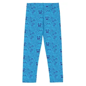 Baby Shark's Big Show Blue Kids Leggings