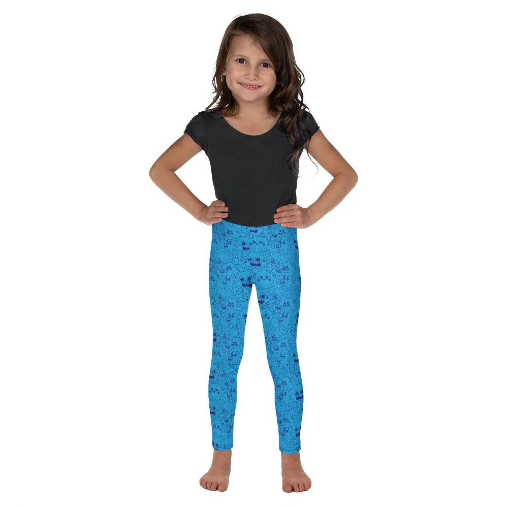 Baby Shark's Big Show Blue Kids Leggings