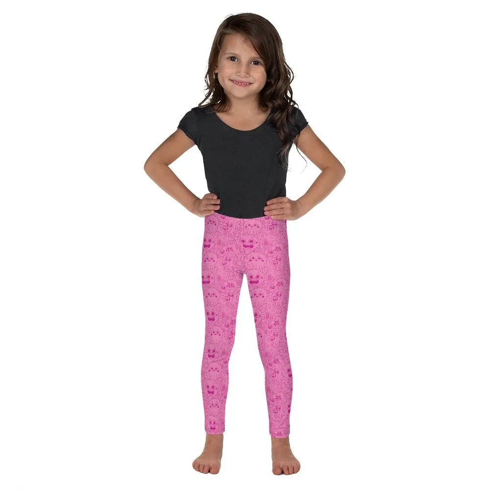 Baby Shark's Big Show Pink Kids Leggings