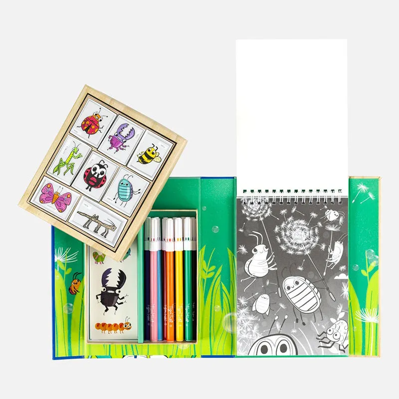 Backyard Bugs Colouring Set