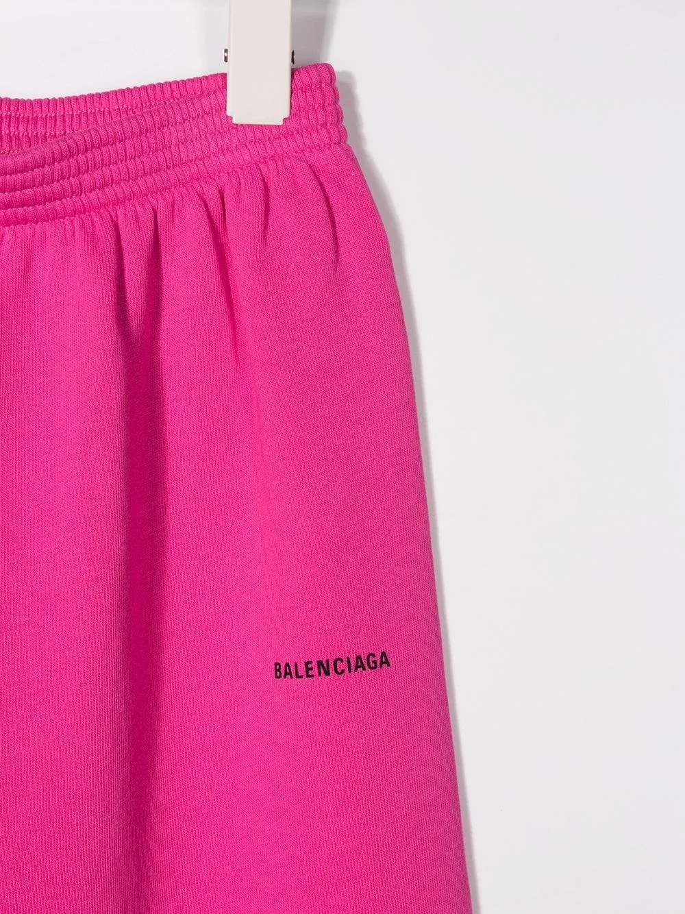 Balenciaga Kids Jogging Bottoms in Hot Pink