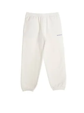 Balenciaga Kids Jogging Pants in Chalky White/Blue