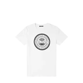 Balmain Kids Circle Logo T-Shirt