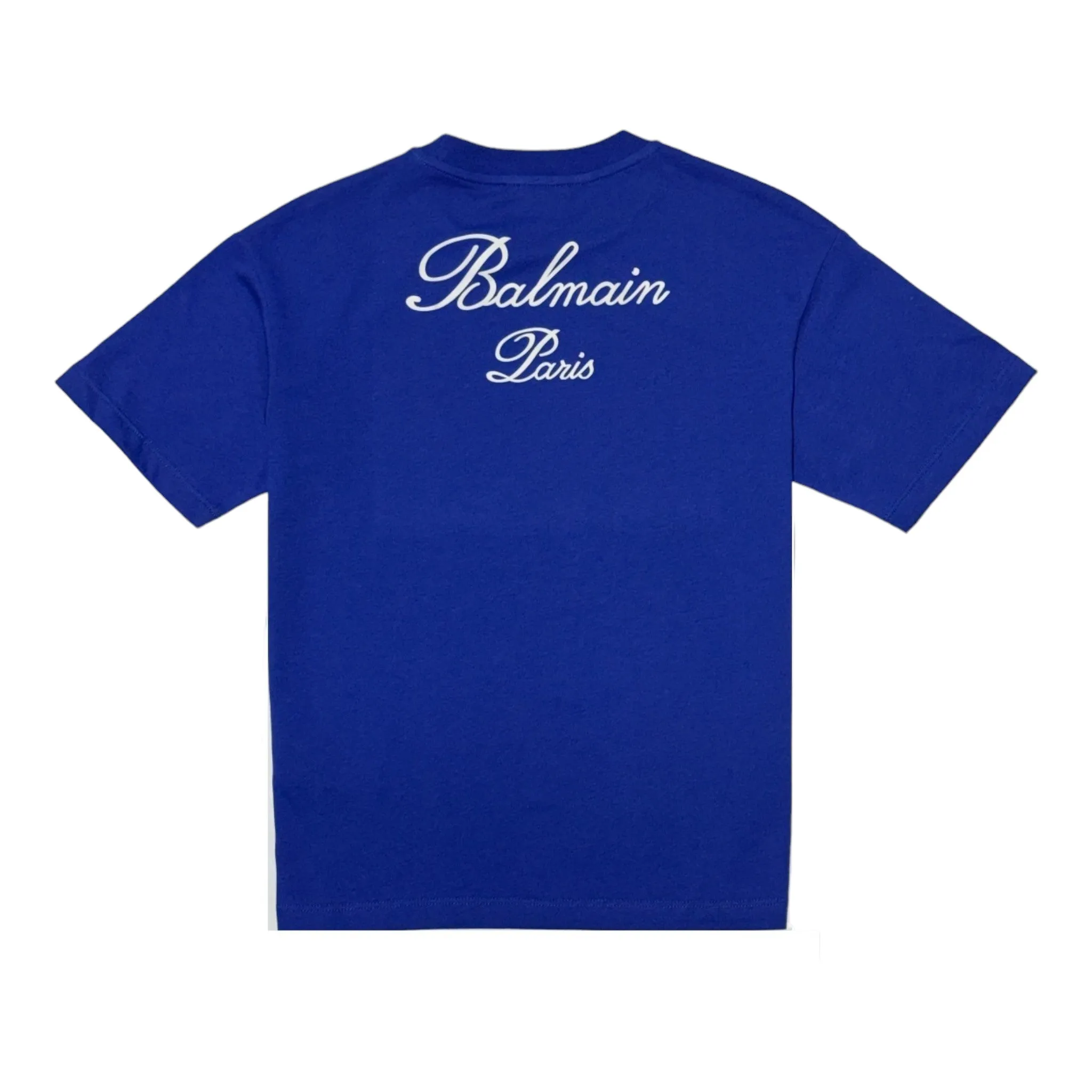 Balmain Kids Dragon Print Logo T-Shirt