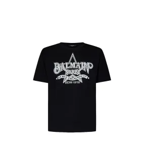 Balmain Kids Western Star Logo T-Shirt