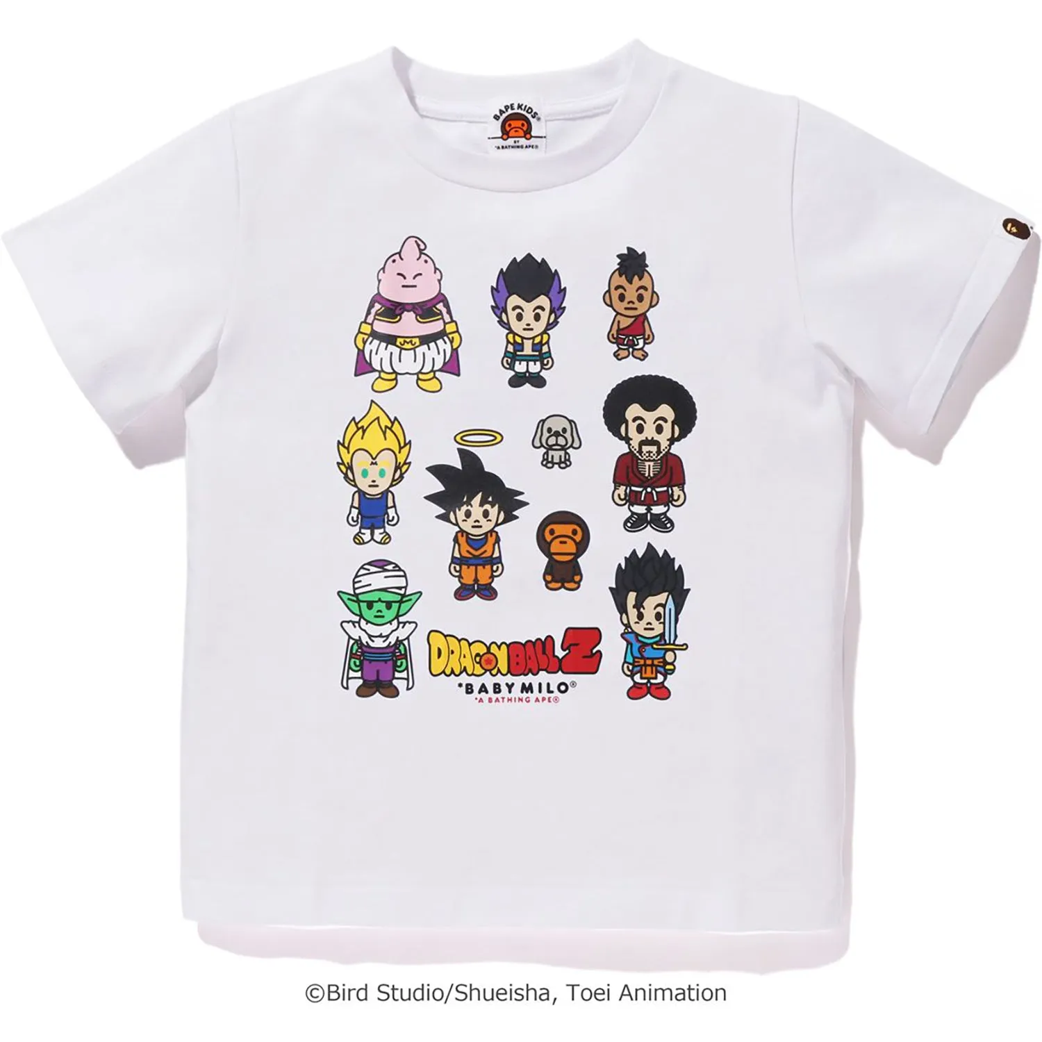 Baby Milo Tee for Kids from Bape X Dragon Ball Z