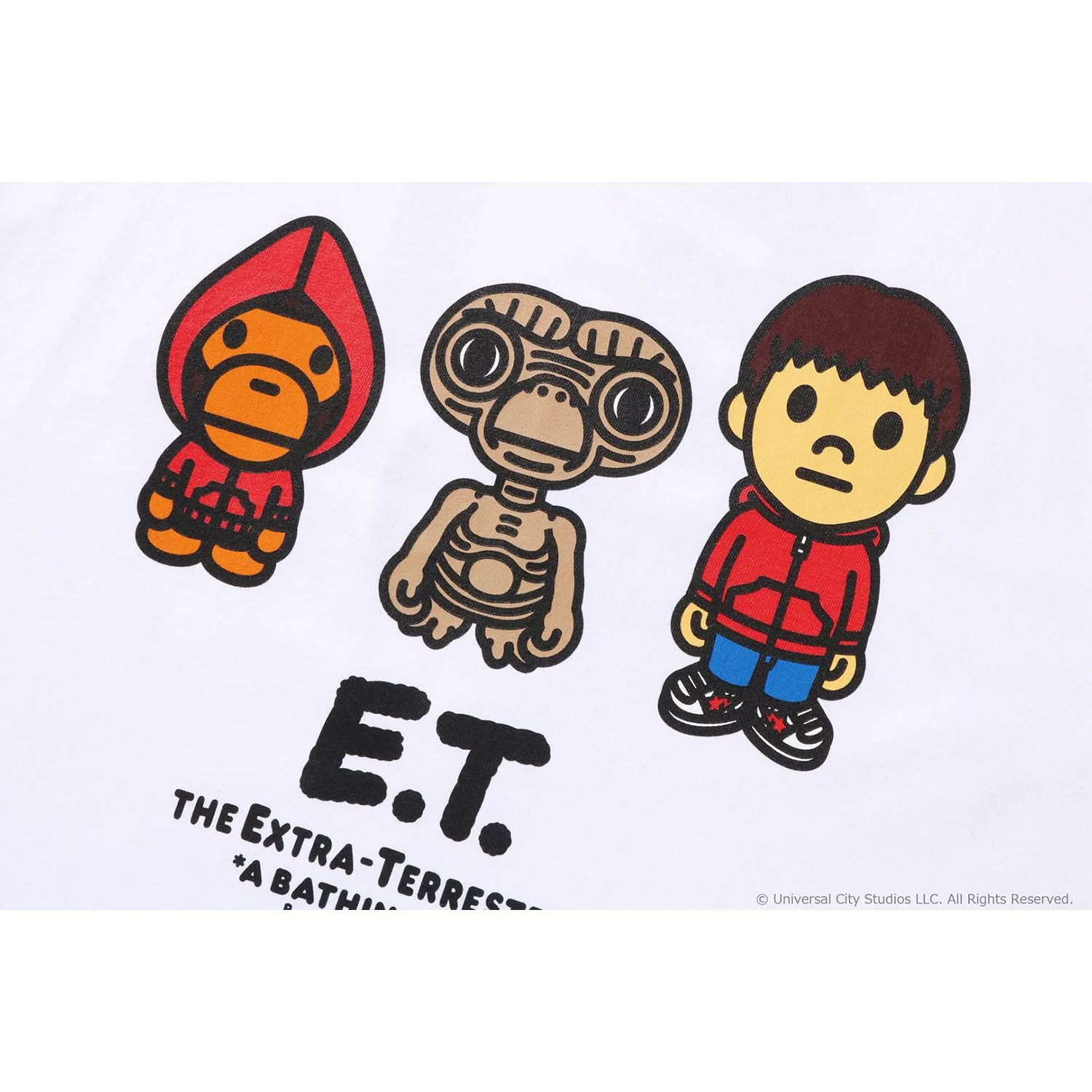 BAPE X E.T. BABY MILO Tee