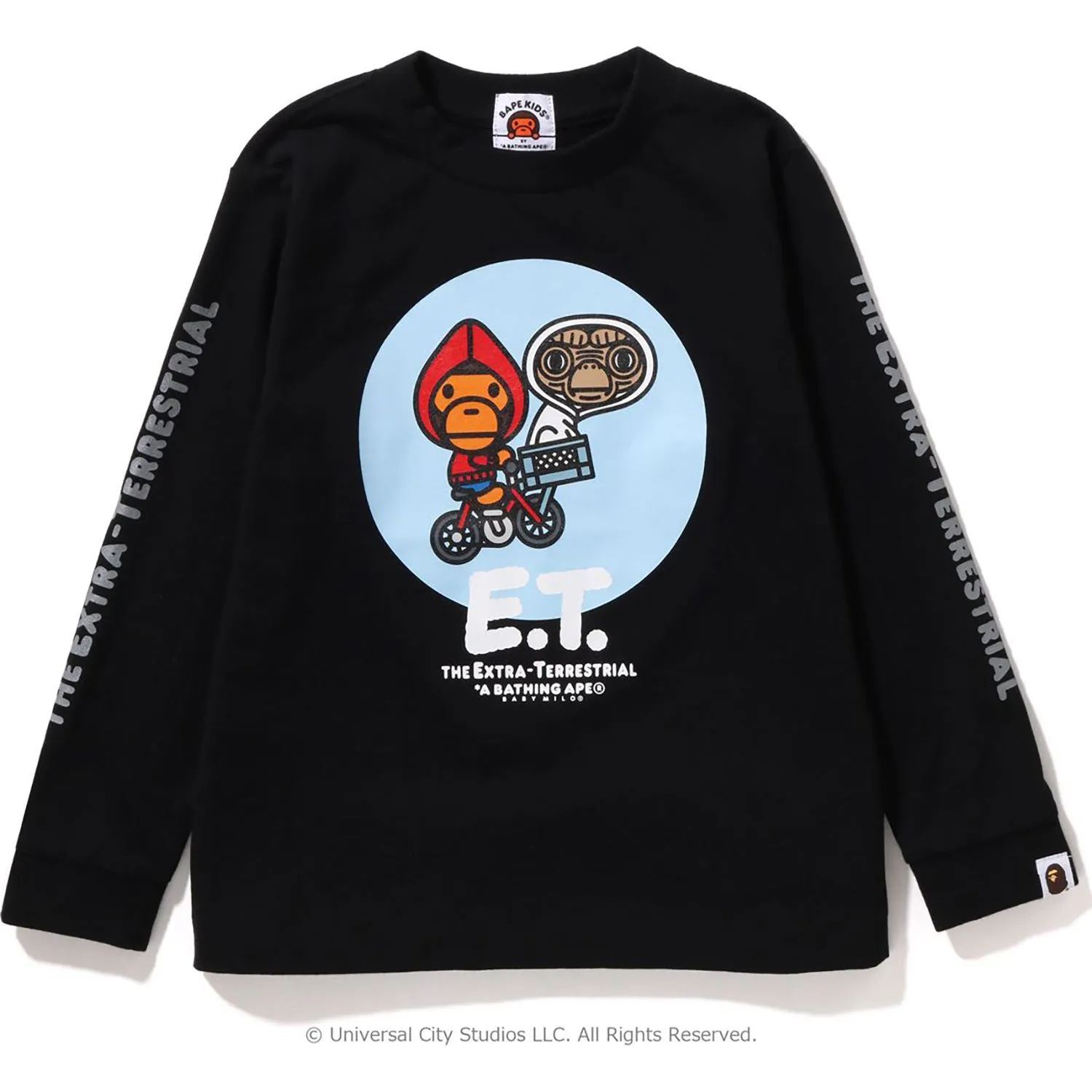 BAPE X E.T. BABY MILO Tee Kids