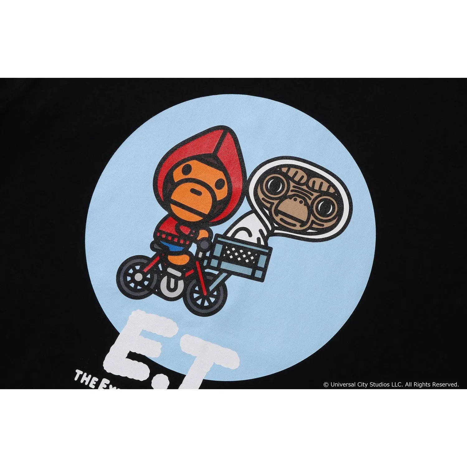 BAPE X E.T. BABY MILO Tee Kids