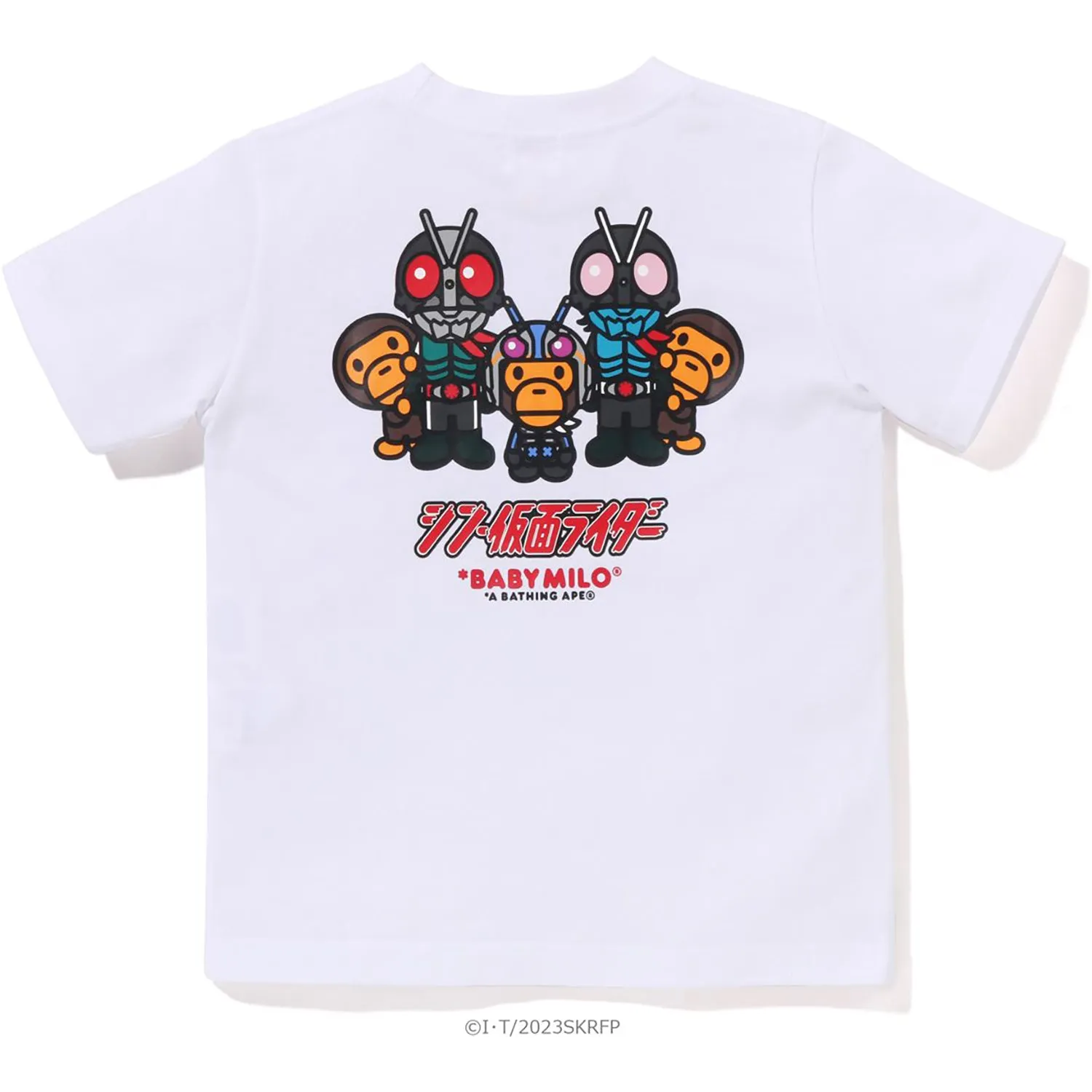 Kid's BAPE X SHIN KAMEN RIDER #1 Baby Milo Tee