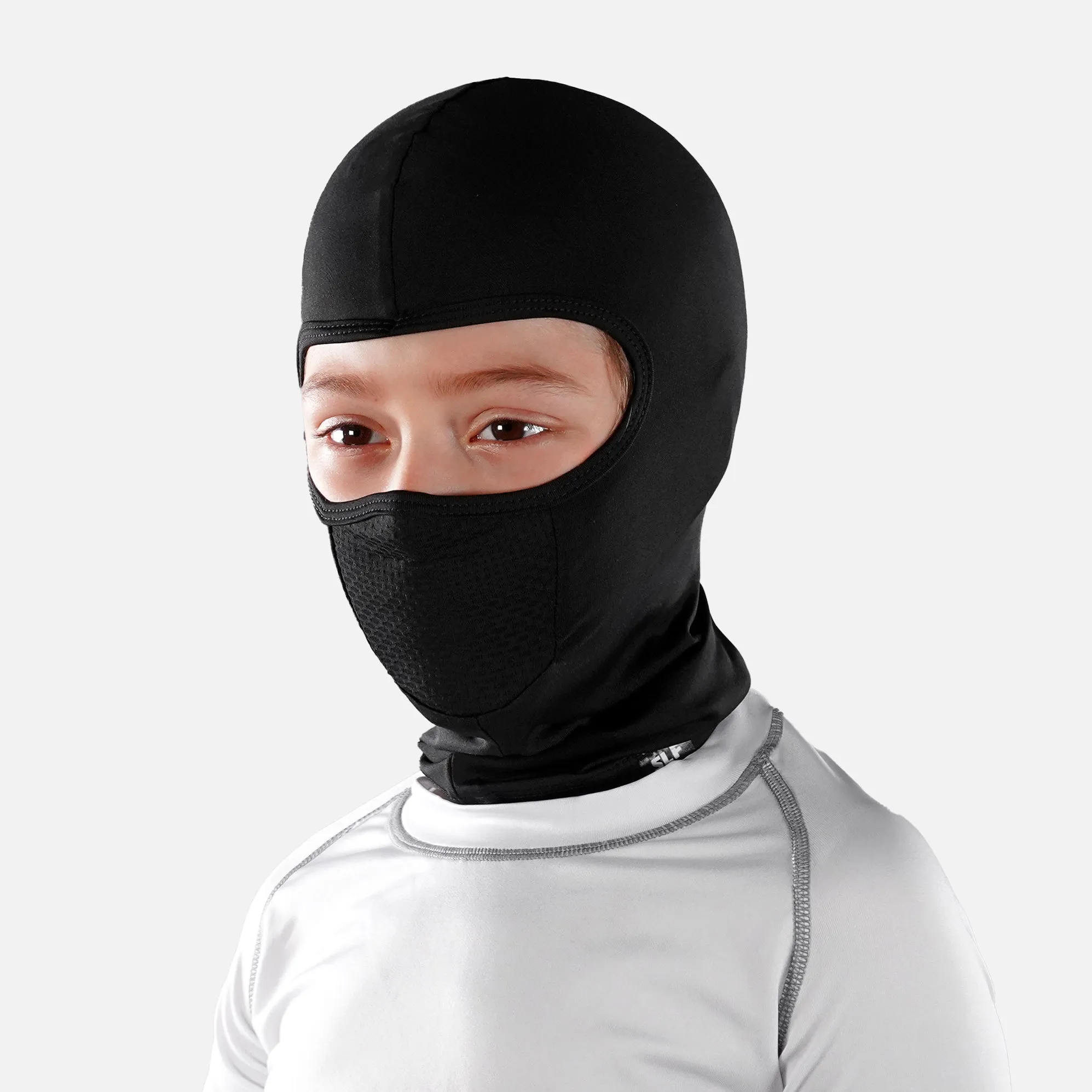 Basic Black Kids Shiesty Mask