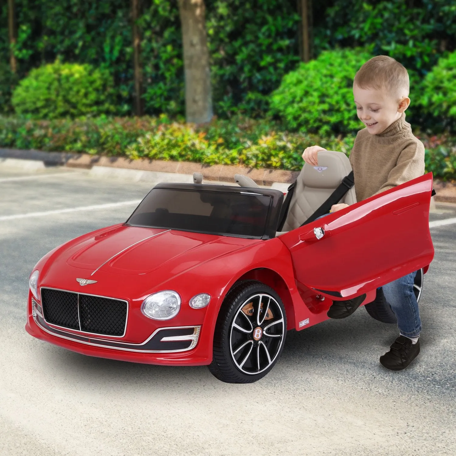 Bentley Exp 12 Speed 6E Licensed Kids Ride On Electric Car - Red