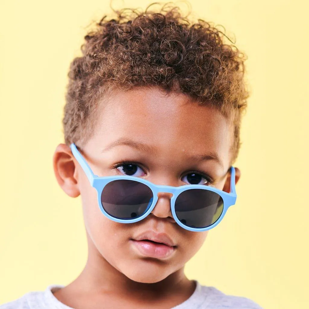 Bermuda Blue Keyhole Kids Sunglasses