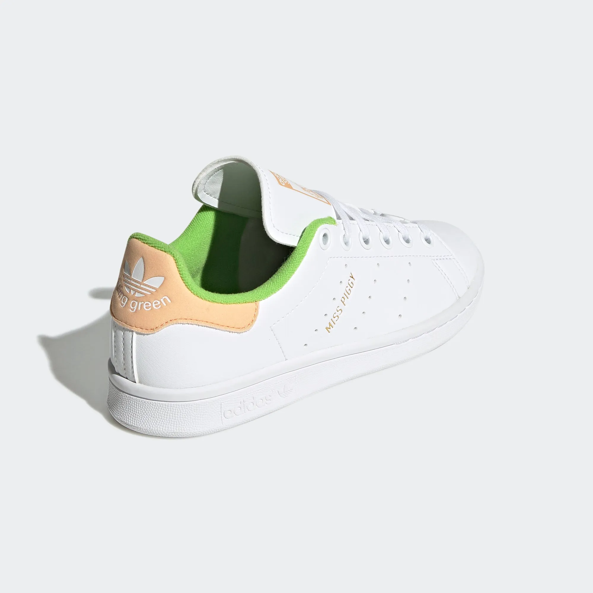 Big Kids’ adidas Originals Miss Piggy & Kermit Stan Smith Shoes