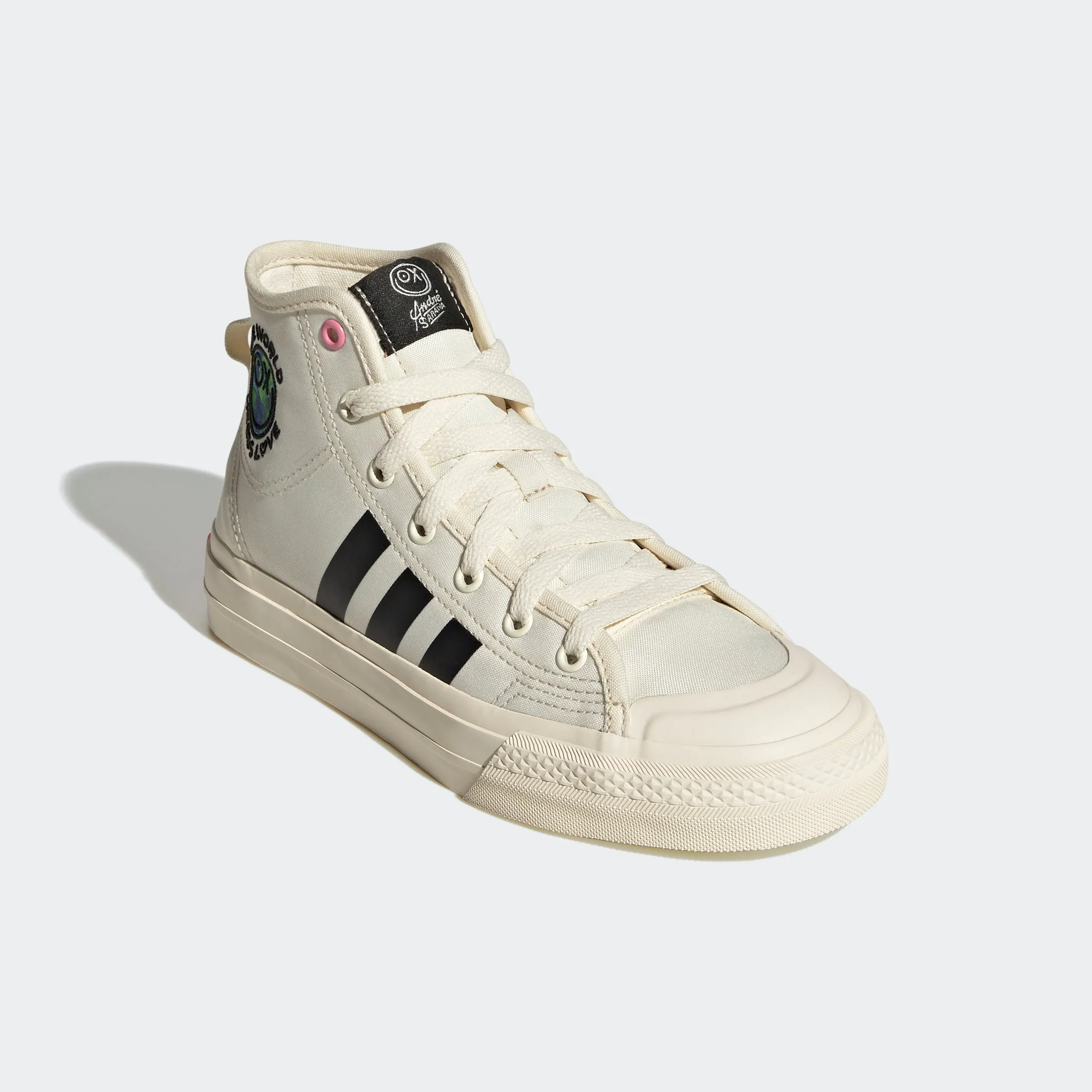 Big Kids adidas Originals Nizza Hi RF x André Saraiva Shoes