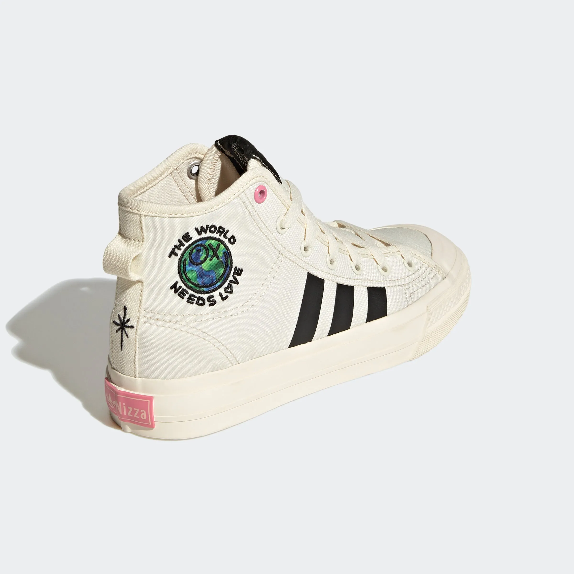 Big Kids adidas Originals Nizza Hi RF x André Saraiva Shoes