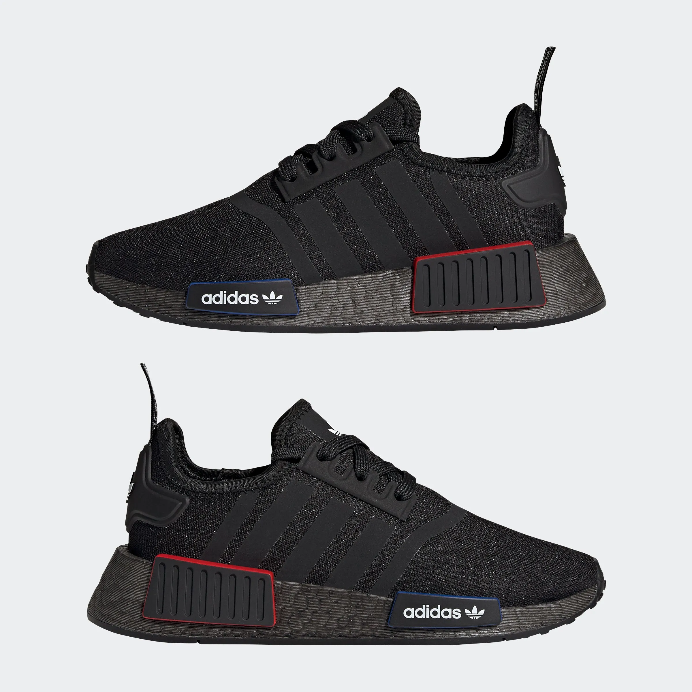 Big Kids adidas Originals NMD_R1 Refined Shoes Black