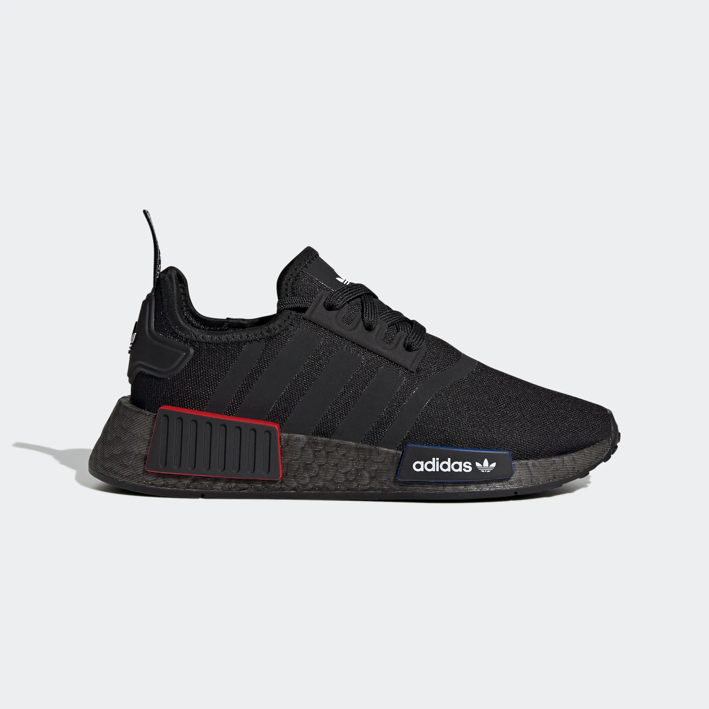 Big Kids adidas Originals NMD_R1 Refined Shoes Black