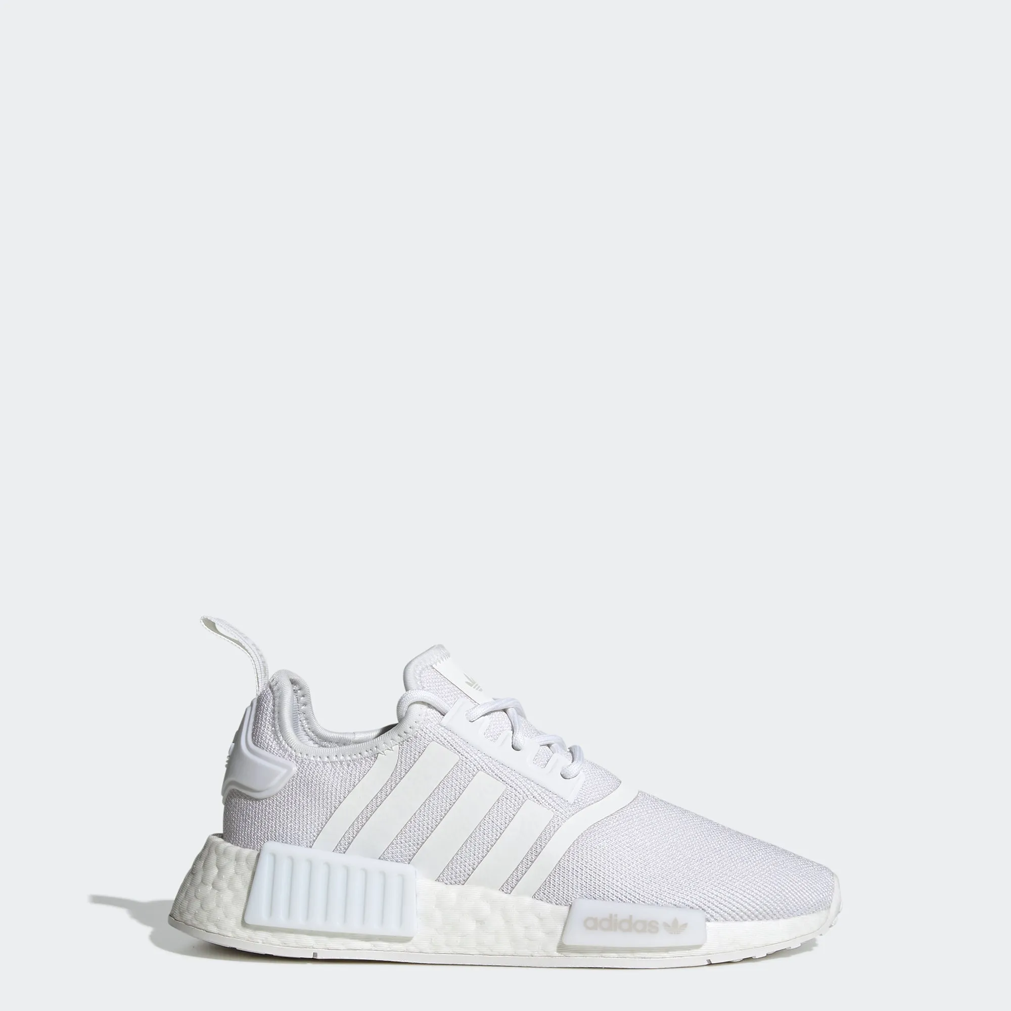 Big Kids’ adidas Originals NMD_R1 Refined Shoes White