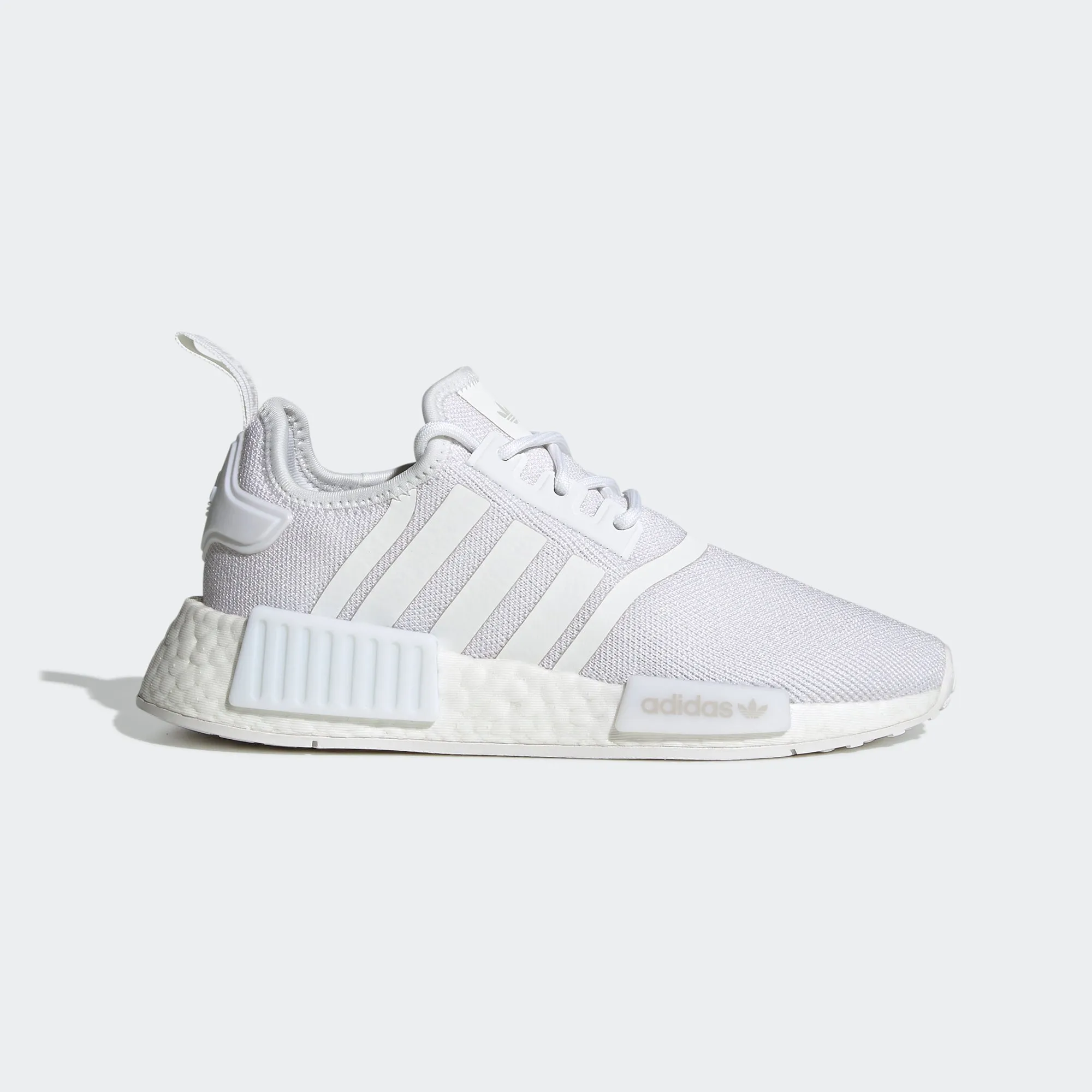 Big Kids’ adidas Originals NMD_R1 Refined Shoes White